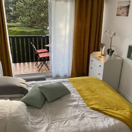 Studio With Balcony Near Bach Villers-Sur-Mer Appartement Villers-sur-Mer